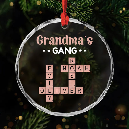 3402OUS1 personalized glass ornaments _ crossword gifts for grandma 3402O8Q5B