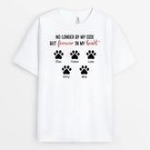 3421UK1 no longer by my side t shirt personalised gifts for pet lovers