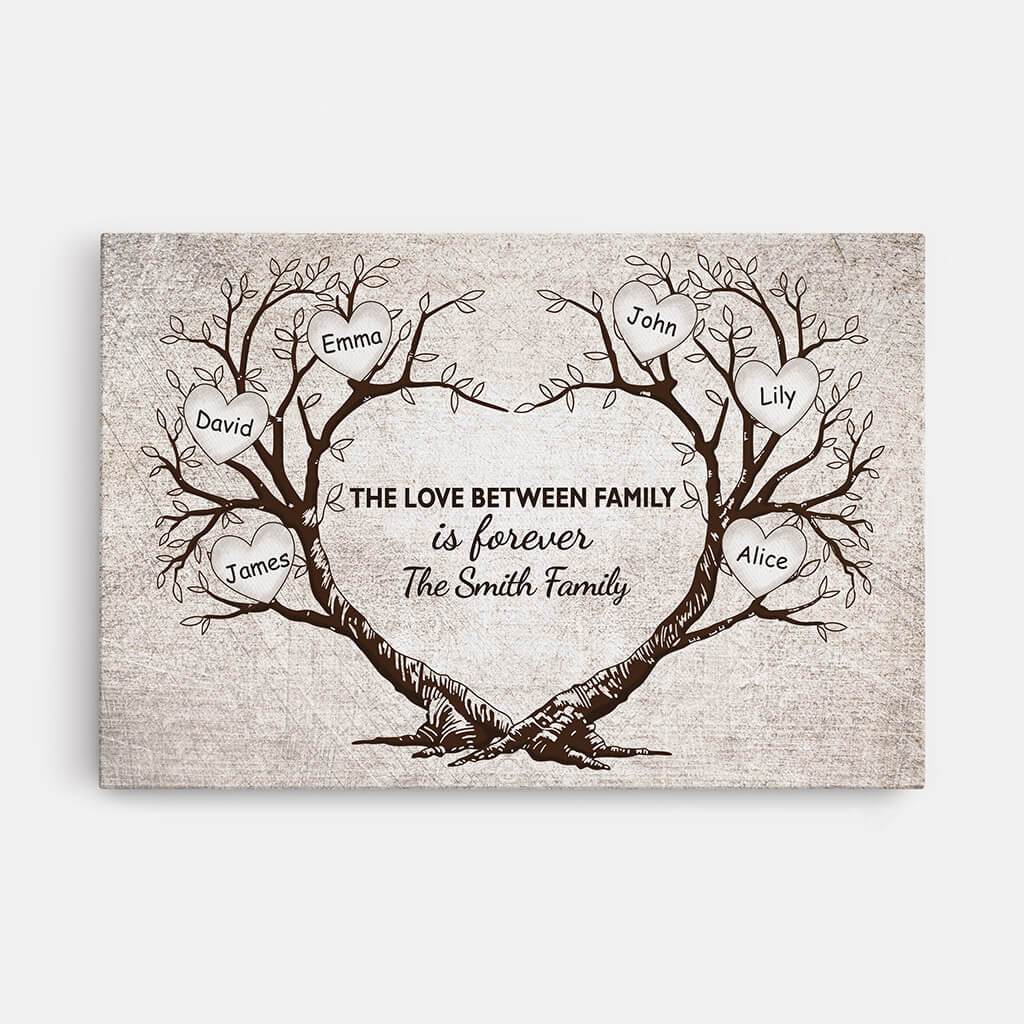 3501CUK1 family is love thats all that matter canvas personalised gifts for family