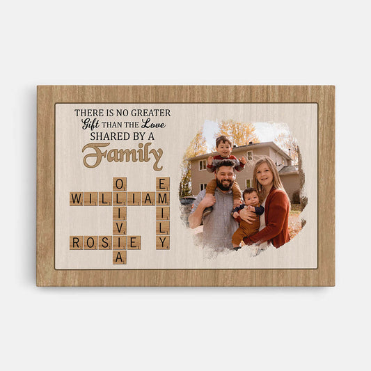3540CUK1 there is no greater gift than family photo canvas personalised family gifts