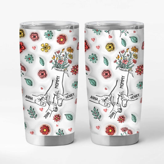 3606TUS1 personalized gifts for mom floral tumbler 20oz 3606T9M5A