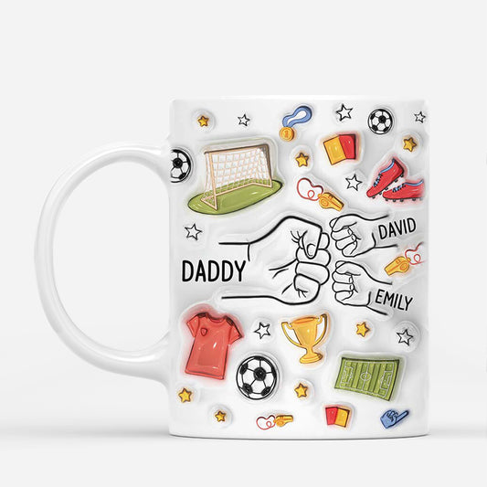 3608MUK1 grandad daddy soccer 3d mug personalised presents for dad grandad_32dce5c1 01c4 4b83 ab47 1700202a1794