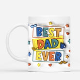 3613MUK2 best dad ever 3d mug personalised gifts for father