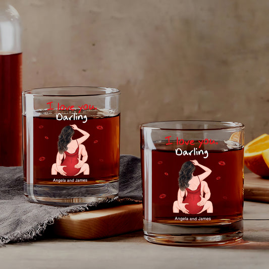 3671IUS1 romantic customizable couples gifts_ i love you whiskey glass 3671I6Q5G