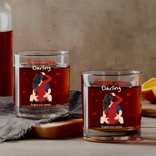 3671IUS2 romantic customizable couples gifts_ i love you whiskey glass 3671I6Q5G