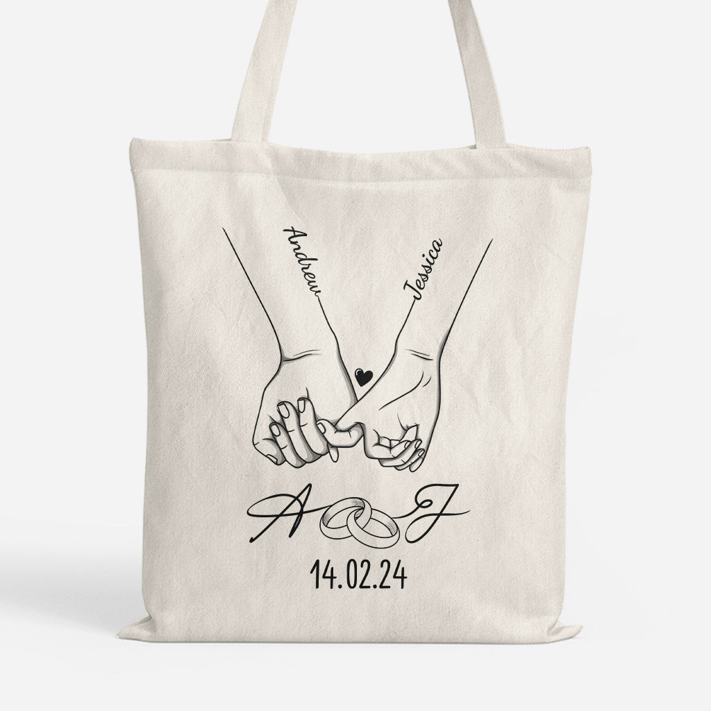 3705BUS1 personalized tote bag wedding anniversary gifts for couples 3705bsf0g_c8935b60 4e74 4a43 bd3a 486aeae5ec5a