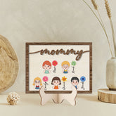 3769QUS2 grandpa daddy flowers wooden plaque personalized grandpa gifts 3769Q5I0B