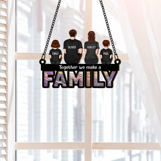 3785UUS2 together we make a family suncatcher personalized family gifts 3785U6H5I