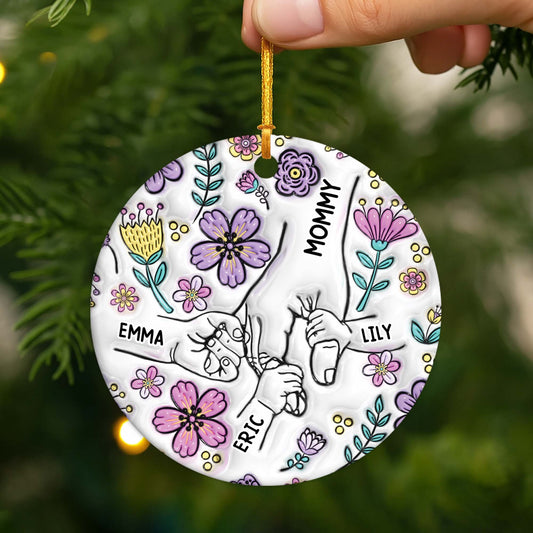 3822OUS2 3d printing effect custom grandma gifts ceramic christmas ornaments 3822O6O5A