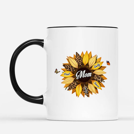 3827MUS2 customized sunflower mug unique gifts for grandma mom 3827M5E3A