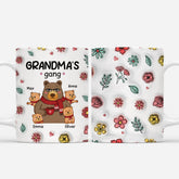 3836MUS2 custom 3d printing effect mama bear mug unique gifts for mom_ 3836M8OA7