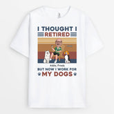 3845AUS2 personalized dog mom gifts funny retirement t shirts for women 3845AT40C