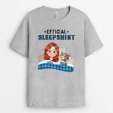 3851AUS2 personalized cat sleep shirt best cat gifts for cat lovers 3851A6M0D