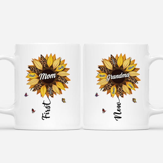 3855MUS2 personalized grandma gifts first mom now grandma mug 3855M6Y7A