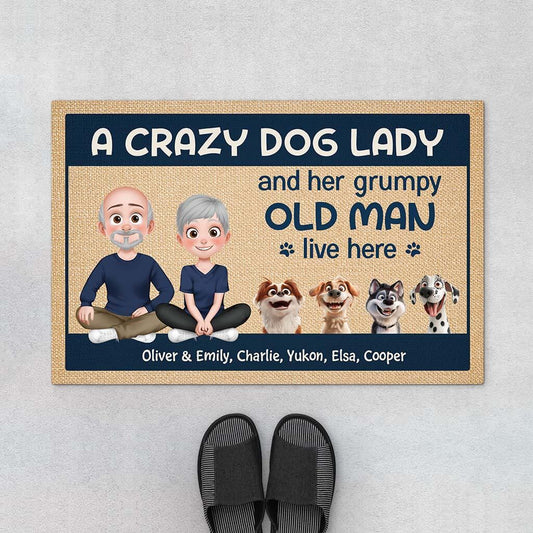 3887DUS1 personalized gifts for dog parents funny dog doormats 3887D6M0I