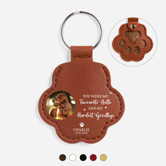 3909AUS1 personalized pet fur keychain photo memorial gifts for loss of dogcat 3909ajtp5c