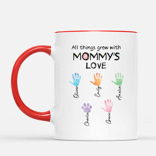 3930MUS2 personalized gift for grandmother grow with grandma love mug 3930M6M5A