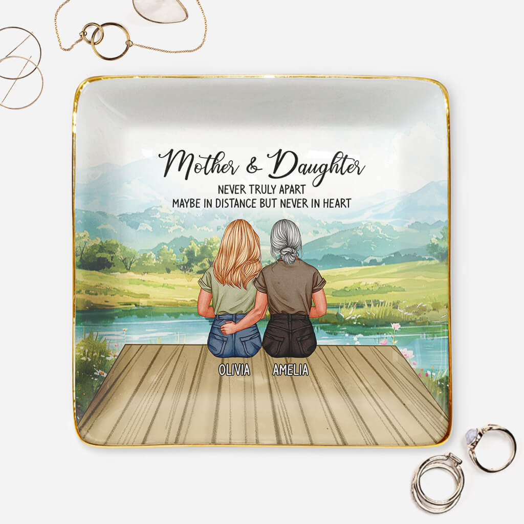 39312US1 personalized jewelry dish unique gifts for mom from daughter_ 393125K5A