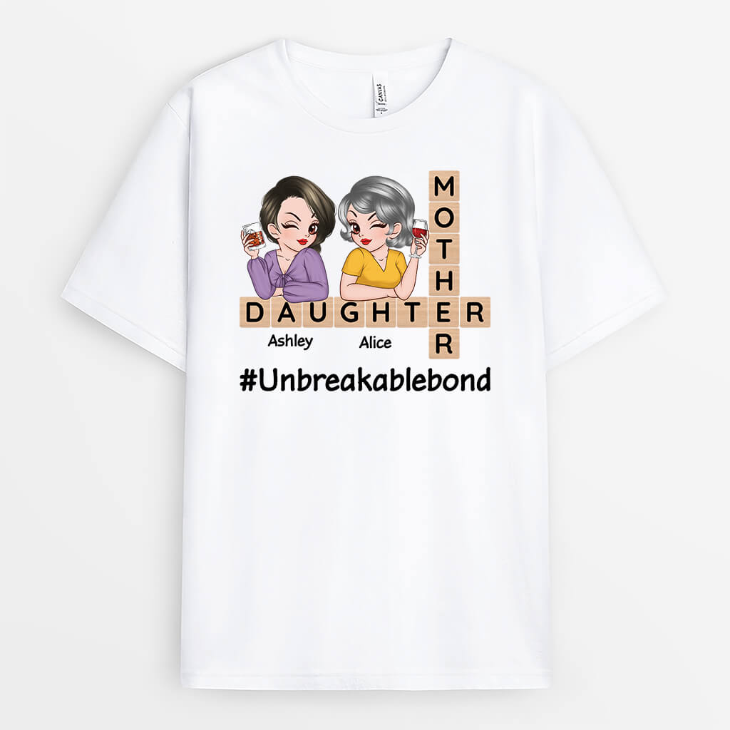 3935AUS2 personalized gifts for mom t shirts for mom and daughter_ 3935ATQ8A