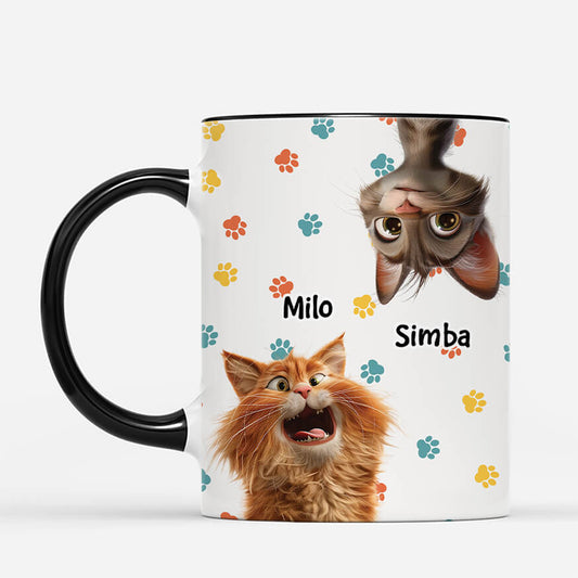 3937MUS2 cat mug personalized life is better with cats mug 3937MTT5C