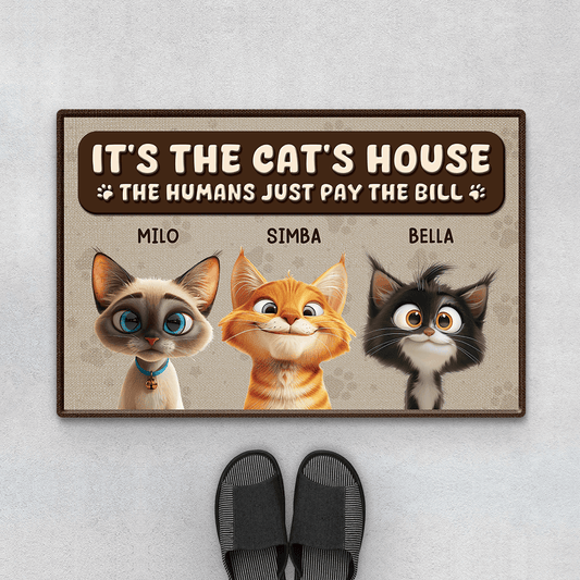 3940DUS1 custom cat doormat funny cat owner gifts 3940D9N5D