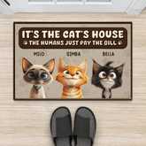 3940DUS2 custom cat doormat funny cat owner gifts 3940D9N5D