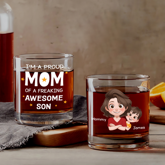 3944IUS1 personalized whiskey glass funny gifts for mom from daughter_ 3944I