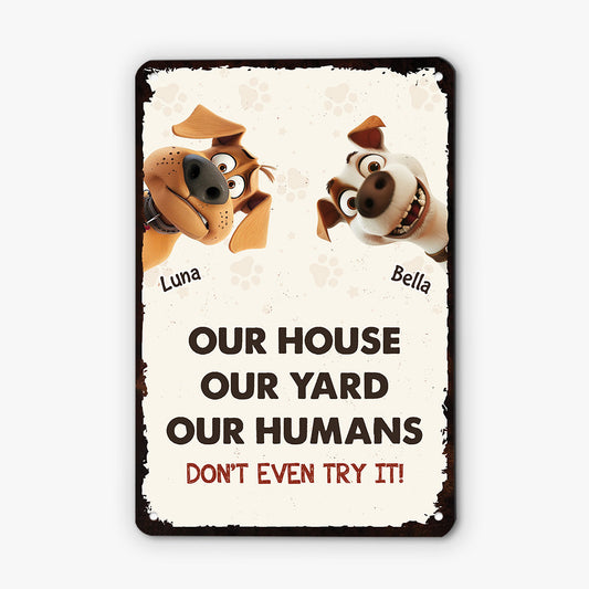 3960EUS1 custom dog metal signs_ funny gifts for dog lovers 3960E8L5C_611e2ff8 9f7c 4406 8e88 5944fb997b7c