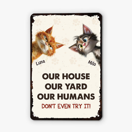 3960EUS1 custom metal cat signs_ funny gifts for cat lovers 3960E8L5D_c549fdf4 631c 4e65 82ba 47613f55c79f