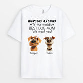 3969AUS1 personalized fathers day shirts funny dad gifts from the dog 3969A8T5C