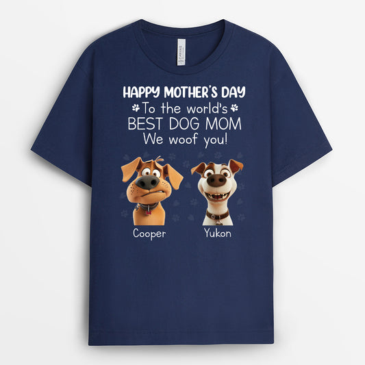 3969AUS2 customized fathers day shirts funny dad gifts from dog 3969A8T5C