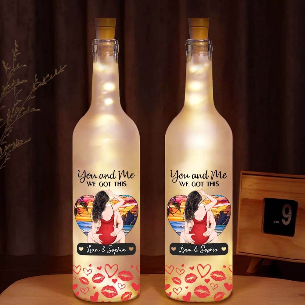 3972LUS1 personalized couple gifts you and me we got this bottle light 3972L3L8G