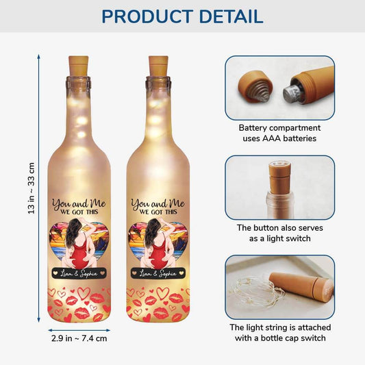 3972LUS2 personalized couple gifts you and me we got this bottle light 3972L3L8G