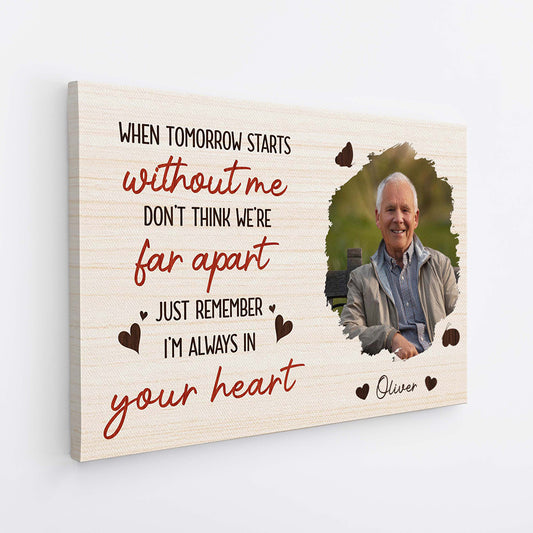 3988CUS2 personalization memorial gifts_ in loving memory canvas_ 3988CTT5I