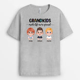 3991AUS2 custom grandmother gifts grandma t shirt with grandkids names_ 3991ATT0A