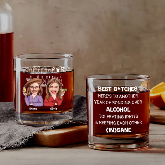 3998IUS1 personalized gifts for best friends funny whiskey glass 3998IKL8A
