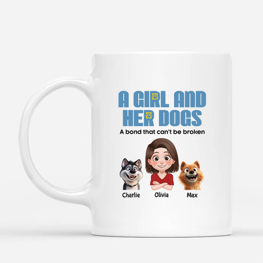 4003MUS1 personalized dog mom mug gifts for dog lovers women 4003MTK0C