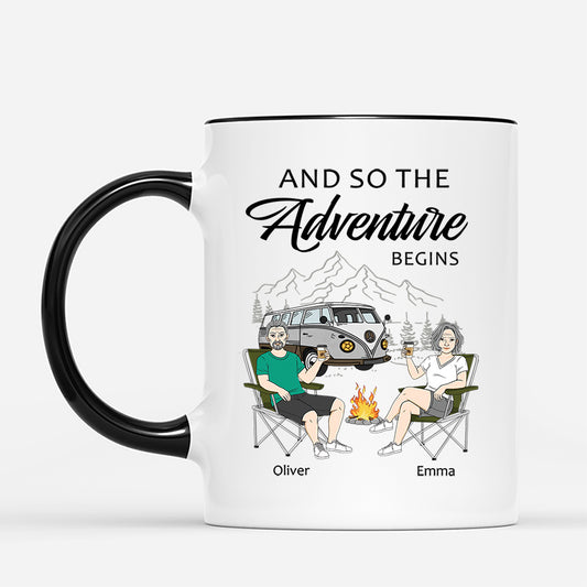 4015MUS2 personalized camping mugs for couples_ and so the adventure begins 4015M8Q8G_4cd97c32 32d6 4a0f 815a 222eff37627b