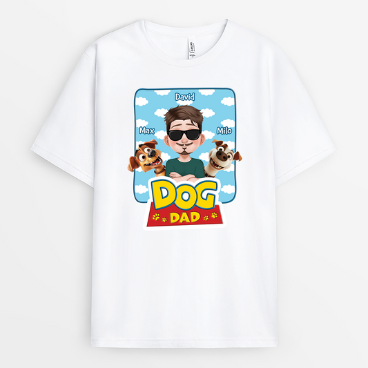4047AUS1 personalized dog dad t shirt cute gifts for dog owners 4047A5H0C