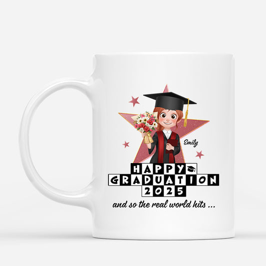 4050MUS1 personalized happy graduation mug graduation gifts for her_ 4050M5T8A