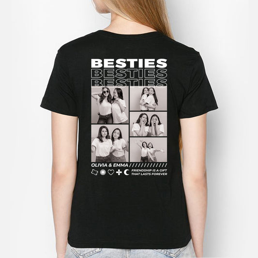 4065AUS2 custom t shirts with photo friendship gifts for best friend_ 4065ATM5F