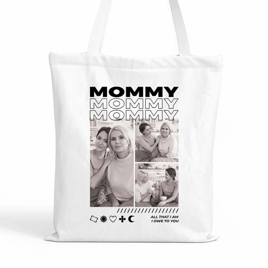 4065BUS1 personalized tote bag for mom_ photo gifts for mother 4065BTM5A