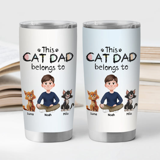 4071TUS2 personalized cat gifts_ for humans cute cat tumbler 20oz 4071T8I0D