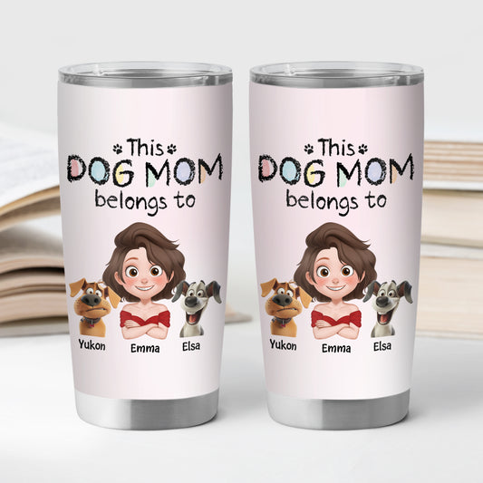 4071TUS2 personalized dog dad gifts cute dog tumbler 20oz 4071T8I0C