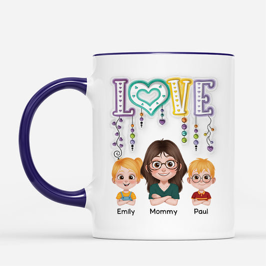 4096MUS2 3d printing effect personalized grandma mug mothers day gifts for grandmothers 4096M5Q0A