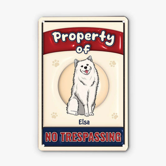 4104EUS1 3d printing effect custom gifts for dog lovers funny no trespassing signs_ 4104E8M8C_704bcd3f 45ba 43e5 b56e 6603afca46e3