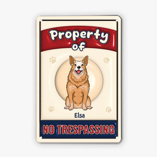 4104EUS2 3d printing effect custom gifts for dog lovers funny no trespassing signs_ 4104E8M8C_28bf98a1 ebac 43b3 8aae e3c27d9f3df0