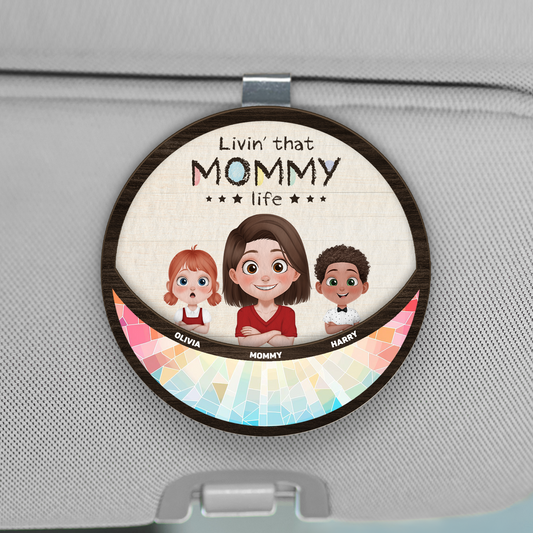 4106GUS1 personalized visor clip_ for car unique gifts for mom grandma 4106GKN0A