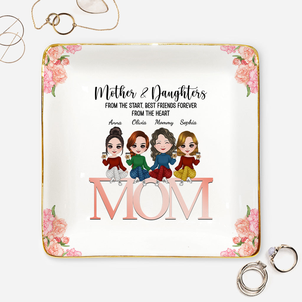 41242US1 custom jewelry dish sentimental mother daughter gifts_ 41242TT0A