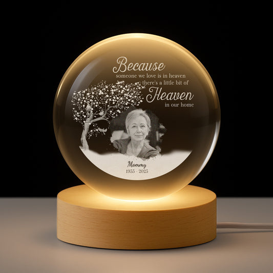 4126LUs1 personalised photo memorial crystal ball lamp for loss of mumdad 4126ltl5a_6ade424d aec3 4558 889d c291aba6df02